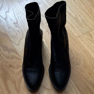 Robert Clergerie Black Heeled Boots